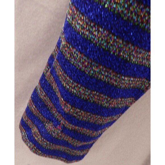 Rachel Comey XS Jumpsuit Wayne Strapless Glitter Sparkle Striped Blue NWT - Picture 9 of 11